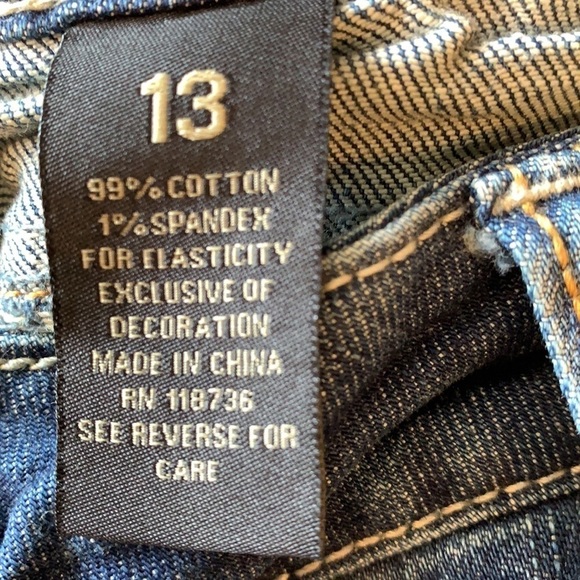 ZCO Jeans Premium Medium Wash Wild/Flare Blue Jeans Size 13 - Picture 10 of 12